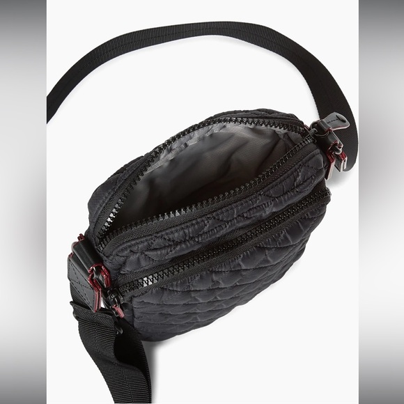 MZ Wallace Metro Quilted Crossbody Bag Black - Picture 7 of 9
